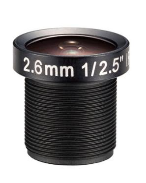 1/2.5 inch F2.0 m12 mount 2.6mm fixed-focal lens ( Fabricante de lentes cctv s