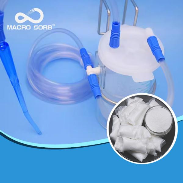 Bacteriostatic Liquid Waste Solidification Odor Control Urine Absorbent Polymer 9003-04-7