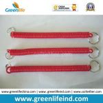 Greenlife Factory Red/Black 2.5*10*120mm Spring String Lanyard w/25mm Split