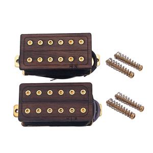 Wholesale Rosewood Dual Coil Pickup Humbucker N9K/B12.5K Output For Electric Guitar With Screws from china suppliers