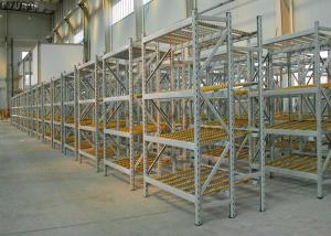 Wholesale Stainless Q235B Steel Carton Flow Rack Plastic Gravity Roller Racking System from china suppliers