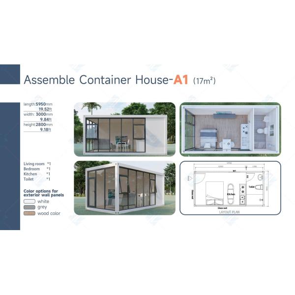 Fast Assembly Prefab Container House Homes Project Building