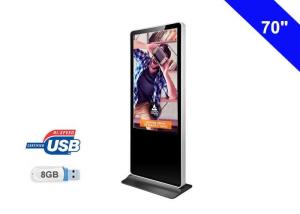 Wholesale Indoor Free Standing LCD Display digital signage with Media Player from china suppliers