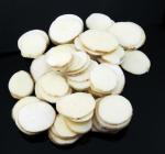 Frozen Arrowhead Slices(bell, pine cone, hexagon - shaped ) for food decoration