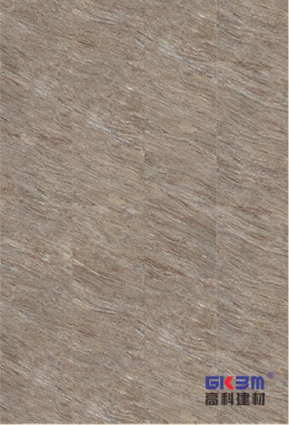 Chestnut Stone Pattern Vinyl Flooring 0.3-0.6mm Home Deco Fireproof Bright GKBM