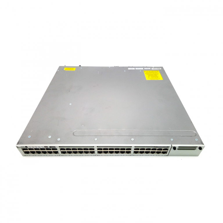Stocked WS C3850 Series 48P-S 48 Ethernet Poe Ports Management Stackable Gigabit Switch with SNMP Function