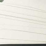 230GSM - 400GSM One Side Coated Ivory Paper Board For Industry Packaging