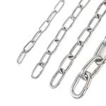 Polish SS201 SS304 Stainless Steel Lifting Chain DIN5685C DIN763 Rustproof