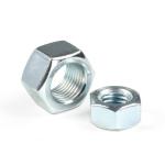 Carbon Steel DIN Standard Galvanized White Blue Zinc Plated Hex Nut with