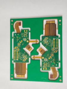 Wholesale 4 Layers Rigid Flex PCB 1.0mm High Performance FR4 TG180 Material from china suppliers