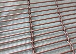 Wholesale Lamination Glass Stainless Steel Decorative Mesh PVDF Titanium Painting from china suppliers