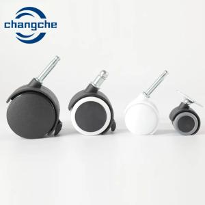 Wholesale Furniture Caster Wheels for Industrial Mounting Plate Size 100mm Wheel Width 35mm from china suppliers