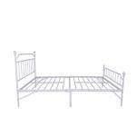 Customizable Size Wrought Iron Platform Bed Durable 0.6-1.5mm Thick Pipe