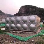 Square Welding Stainless Steel Water Tank Modular Steel Water Tank for Drinking