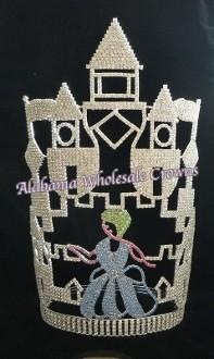 NEW Special theme castal pageant crowns and tiaras wholesale custom pageant