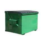 Offshore Boat Shaped Skip Sea Waste Oil Drilling Dumpster Rubbish 6m Skip Bin
