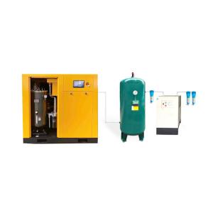 Wholesale 7.5-250kw Rotary Type Compressor With Air Water Cooling System from china suppliers