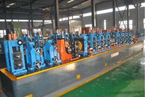 Wholesale High Frequency Welded Pipe Mill 1mm Straight Seam Welded Steel Pipe Mill Automatic Pack And Bundle Up from china suppliers