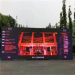 1R1G1B Full Color Led Display Screen , P10 Flexible Large Led Display Board