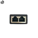 RJ45 multi port(1x2) coupler one port to female to 2 female cat5 &cat6 connector