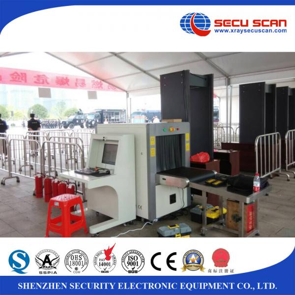 Hotel Safe X Ray Baggage Scanner Integrated 34mm Steel Penetration