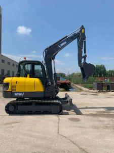 Wholesale Mini Crawler Excavator 5.8*2.0*2.1m Max. Digging Radius 6.1m similar to Komatsu PC60 from china suppliers