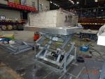 Customized 2000kg Capacity Hydraulic Electric Stationary Scissor Lift Table with