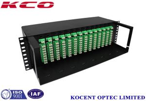 Wholesale Mini Tube Type 3U Fiber Optic Splitter Patch Panel Rack Mountable Chassis Standard 19'' from china suppliers