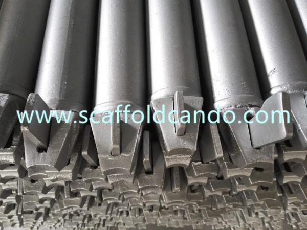 Q235 hot dip galvanized OD 48.3mm,1200*1200mm,1500*1500mmL scaffold horizontal