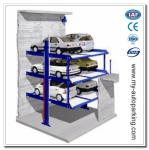 2,4,6 Cars Automatic Car Garage Lift for Basement/Underground Hydraulic Car Lift