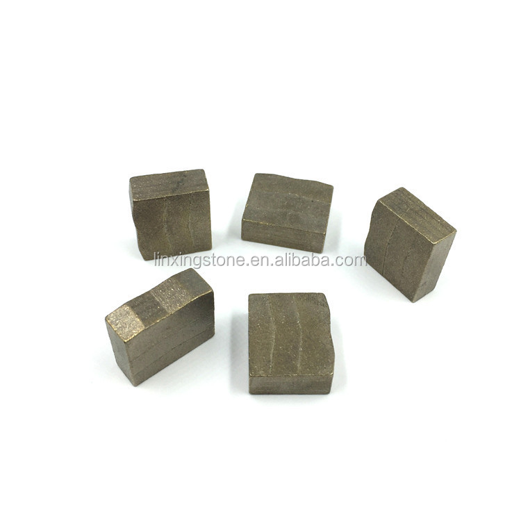 High Frequency Brazed Necessary Tools Diamond Segment for Nature Stone Welding Method