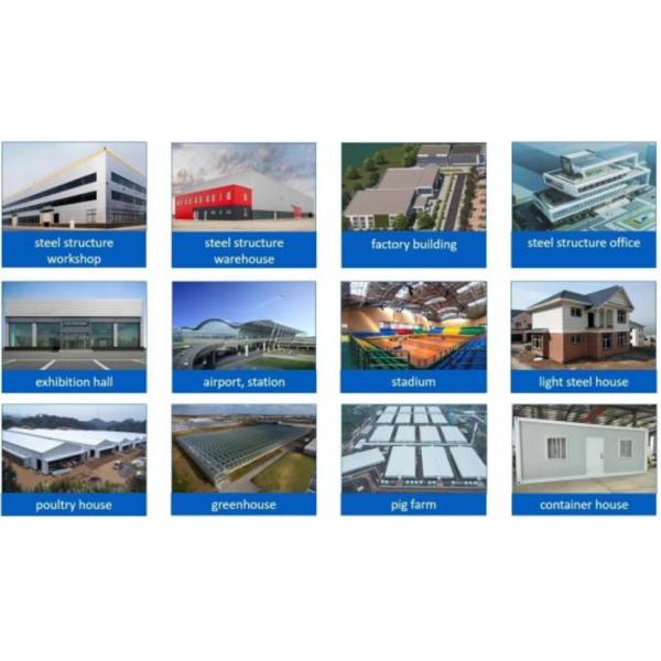 Prefabricated Steel Structure Building with Galvanized Frame