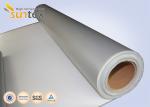 0.4mm Silicone Rubber Coated Fiberglass Cloth For Fabric Expansion Joints