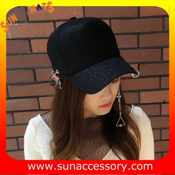 QF17016 Sun Accessory customized wholesale baseball caps and hats for ladies ,caps in stock MOQ only 3 pcs