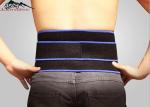 Breathable Adjustable Neoprene Lumbar Back Suport Belt , Fitness Waist Trimmer