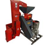10HP Portable Rice Milling Machine 600kg Per Hour With Elevator