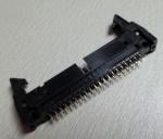 2.54mm pitch IDC Socket connector black 6 8 10 12 14 16 18 20 24 26 30 34 40 44