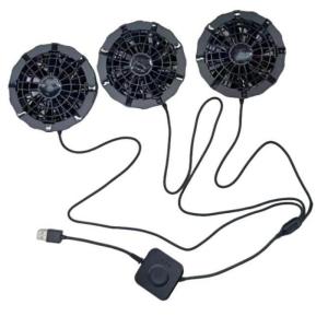 Wholesale One cable connect 3fans Cooling Fan 5V Air Conditioning Cooler from china suppliers