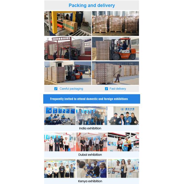 Pulse Output Multi Jet Wired Remote Water Meter Pulse Sensor