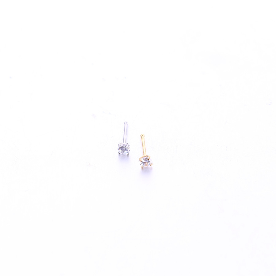 UK fashion body jewelry 16G star zircon piercing custom lip rings