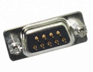 Wholesale Black Gray 25 Pin D Sub Male Connector 3 Row DB15 DB25 DB9 Type from china suppliers