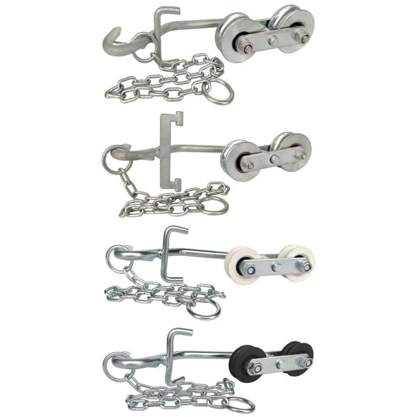 56mm Galvanized Steel Banana Hanger Rollers Banana Farm Hanging System Kit