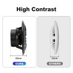 GRANDnavi 6.5Inch Waterproof Speakers For Marine , Audio Tweeter 13 Mylar
