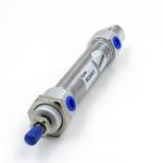 MA Series Small Compressed Air Cylinder , Mini Pneumatic Piston Cylinder