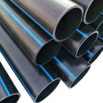 Corrosion Resistant Durable PE Black Sewage Pipes