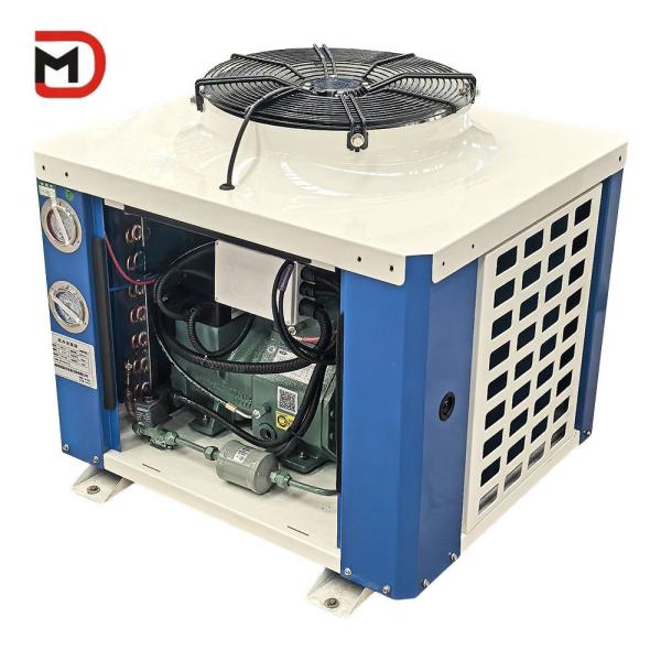 Cold Storage Walk In Freezer Room Condensing Unit With Air Cooled Refrigerant