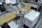 D - Cut Bag Waterproof Non Woven Bag Making Machine With Online Handle Attach
