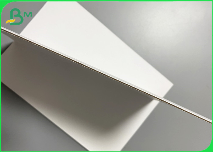 79 * 109cm 1.25MM Both Sides White Core Grey Duplex Cardboard Cutting