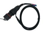 Outdoor Waterproof Fiber Optical Patch Cord FTTA Full AXS To LC Duplex Jumper