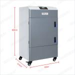 Industrial Mobile Welding Fume Extraction Machine for Argon Arc Welding / Laser